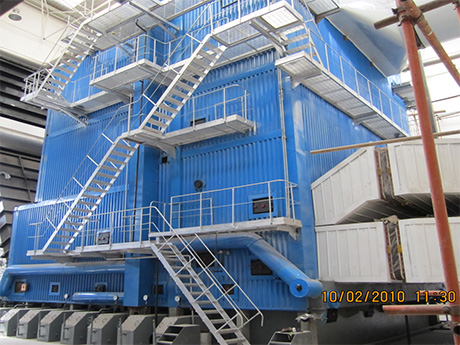 46MW，29MW DHL系列角管式水管熱水鍋爐